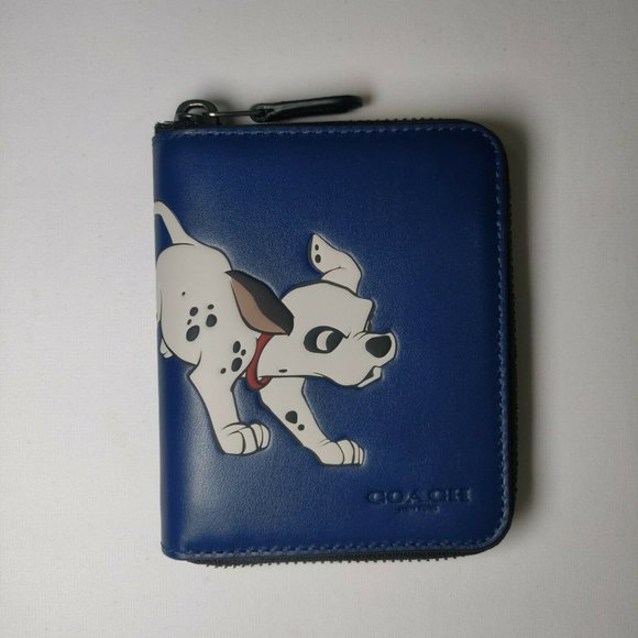 Coach Other - Coach x Disney Medium Zip Around Wallet Dalmation